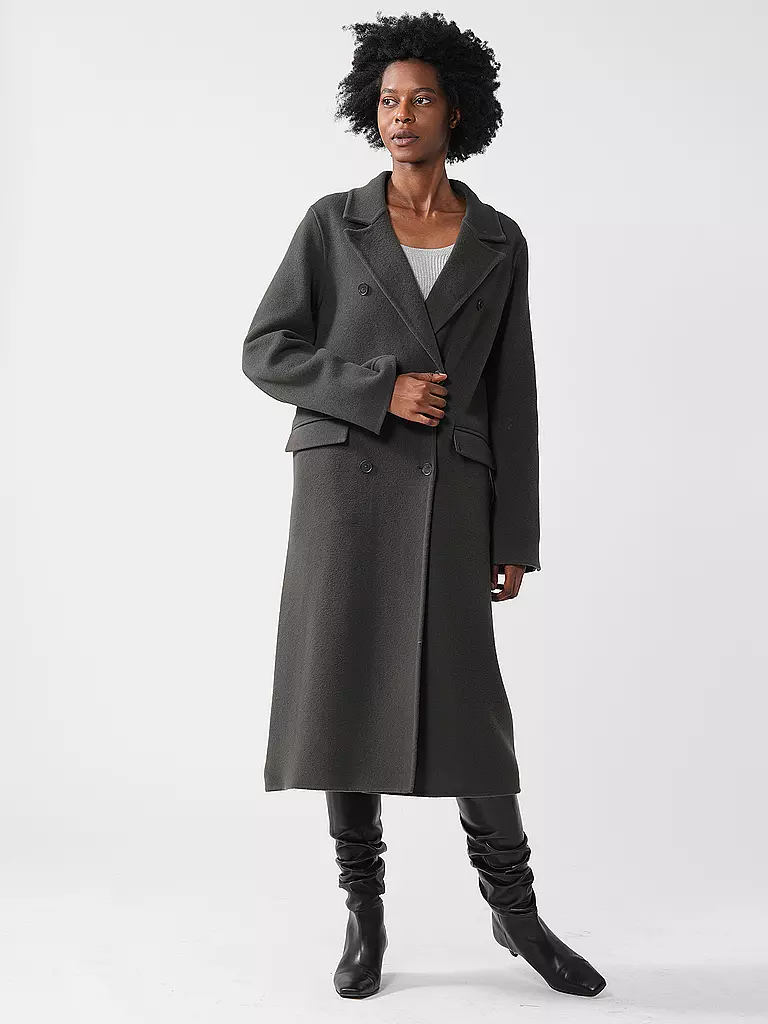 CLOSED | Abrigo de lana | Marrón