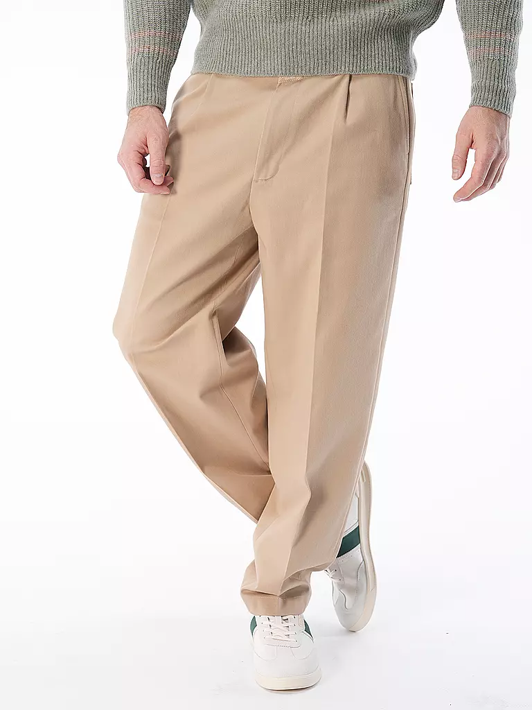 CLOSED | Hose Wide Fit BLOMBERG | Beige