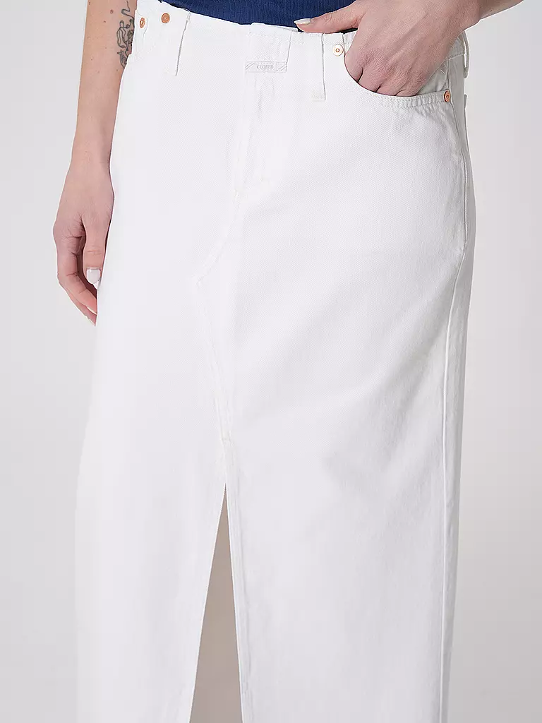 CLOSED | Jeansrock  | Blanco