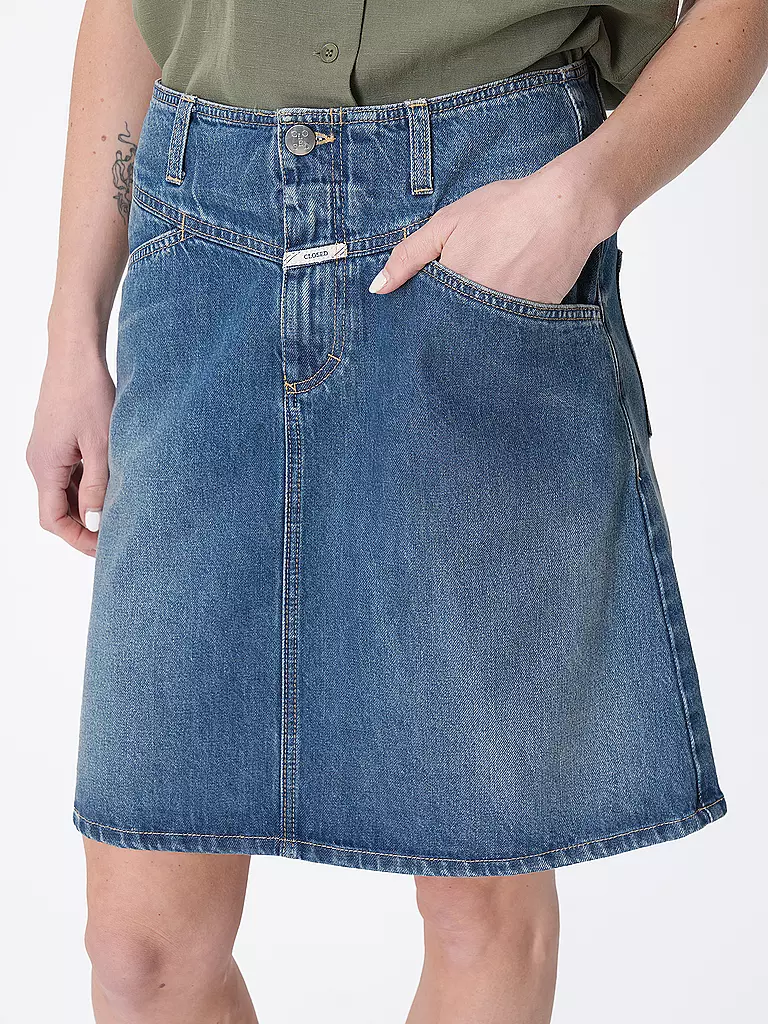 CLOSED | Jeansrock IBBIE | Azul