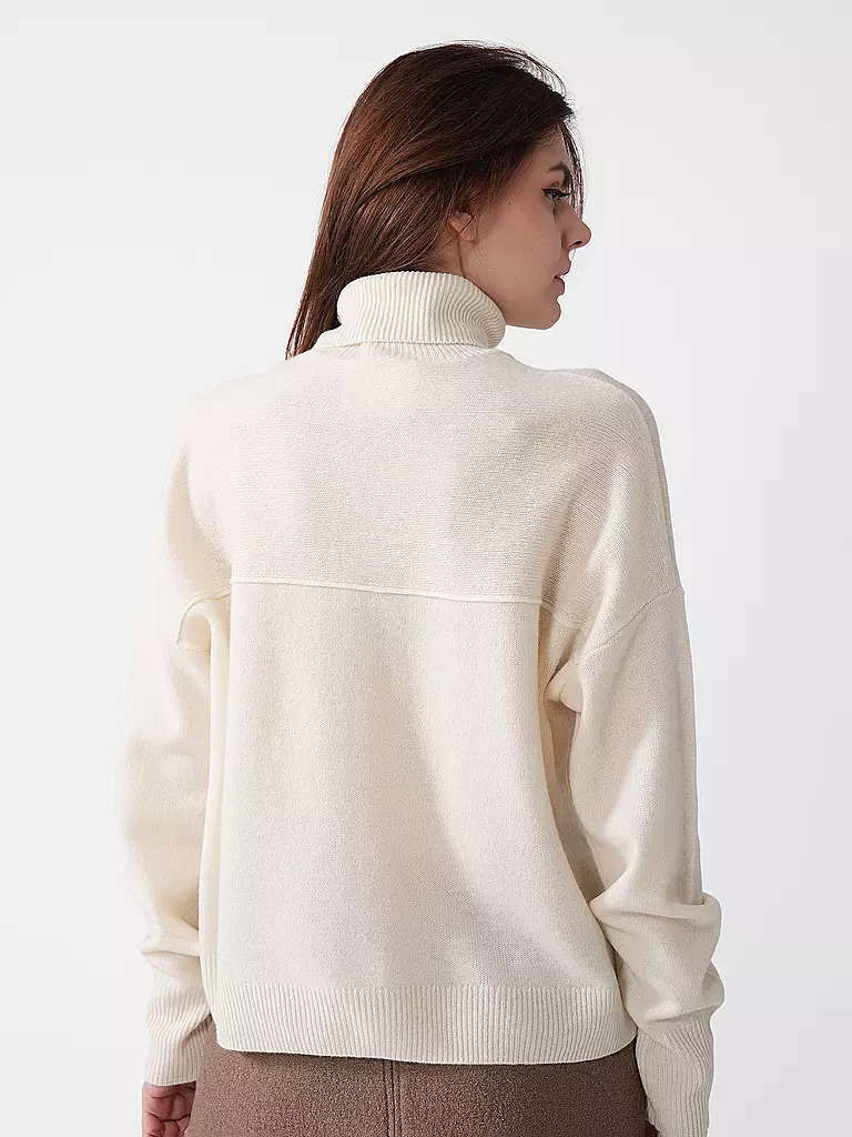 CLOSED | Rollkragenpullover  | Crema