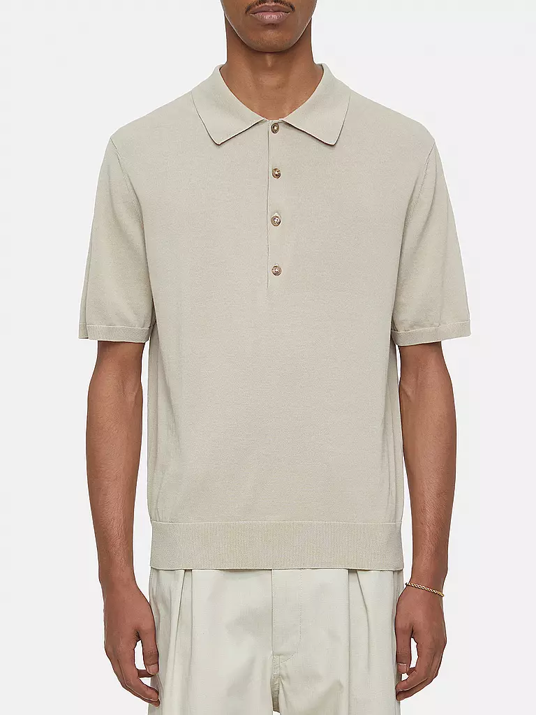 CLOSED | Strickpoloshirt  | Beige
