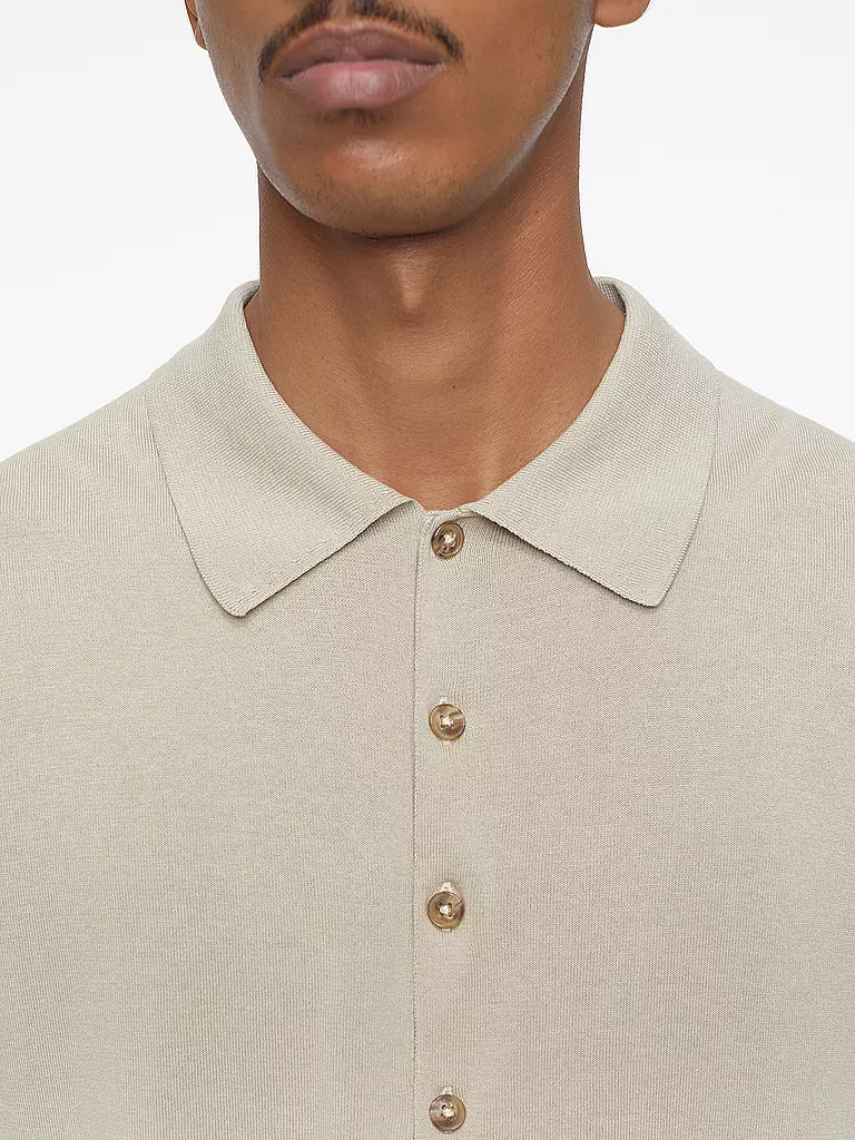 CLOSED | Strickpoloshirt  | Beige