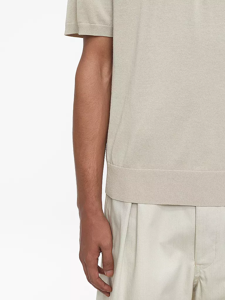 CLOSED | Strickpoloshirt  | Beige