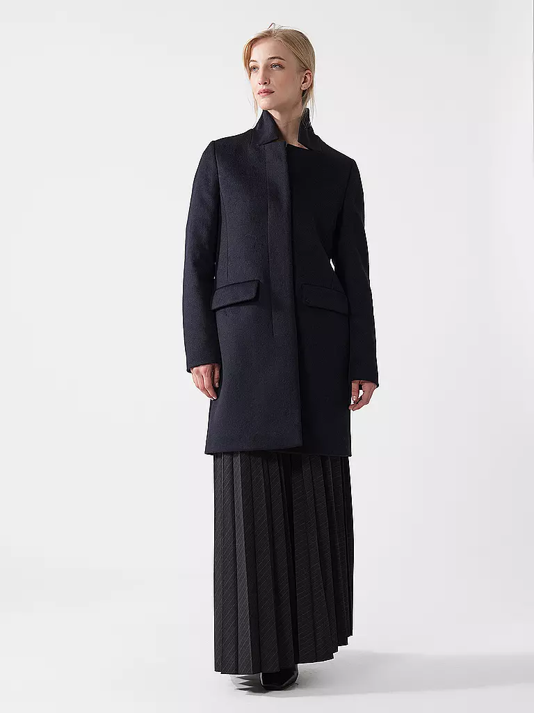CLOSED | Wollmantel | Negro