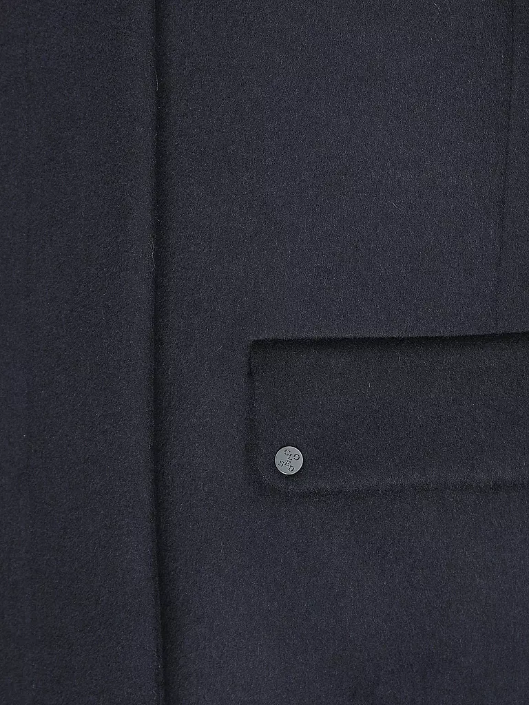 CLOSED | Wollmantel | Negro