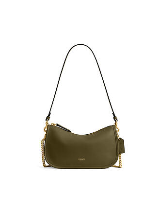 COACH | Bolso de cuero - Mini Bolso WAVERLY b4/Oliva Apagado