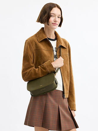 COACH | Bolso de cuero - Mini Bolso WAVERLY b4/Oliva Apagado
