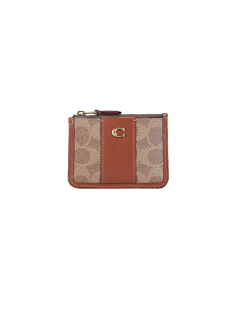 Monedero SIGNATURE ESSENTIAL MINI marrón