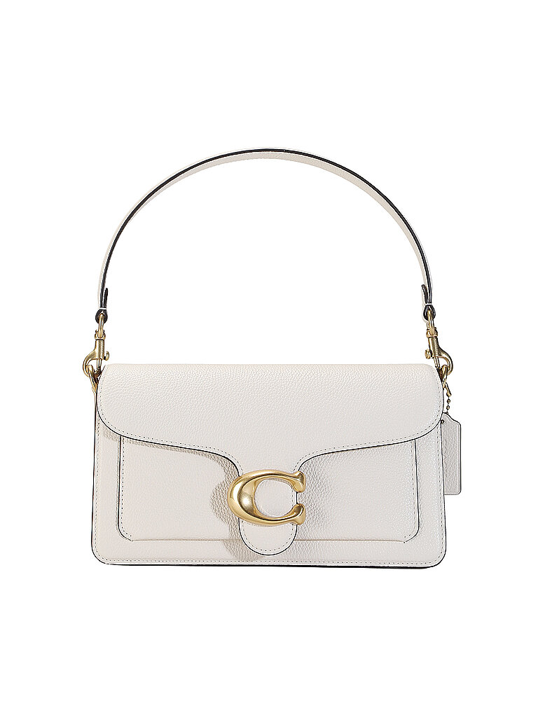 Coach Bolso de cuero - Bolso bandolera TABBY 26 crema