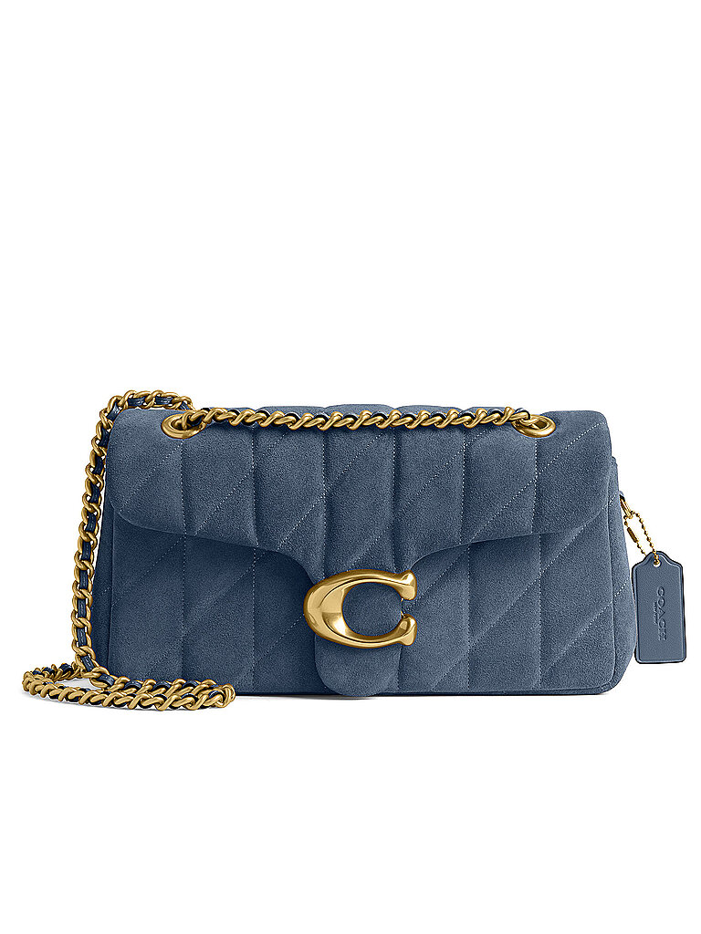 Bolso de cuero - Bolso bandolera TABBY azul