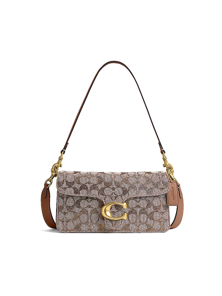 Coach Bolso de piel - Bandolera SOFT TABBY 26 marrón claro