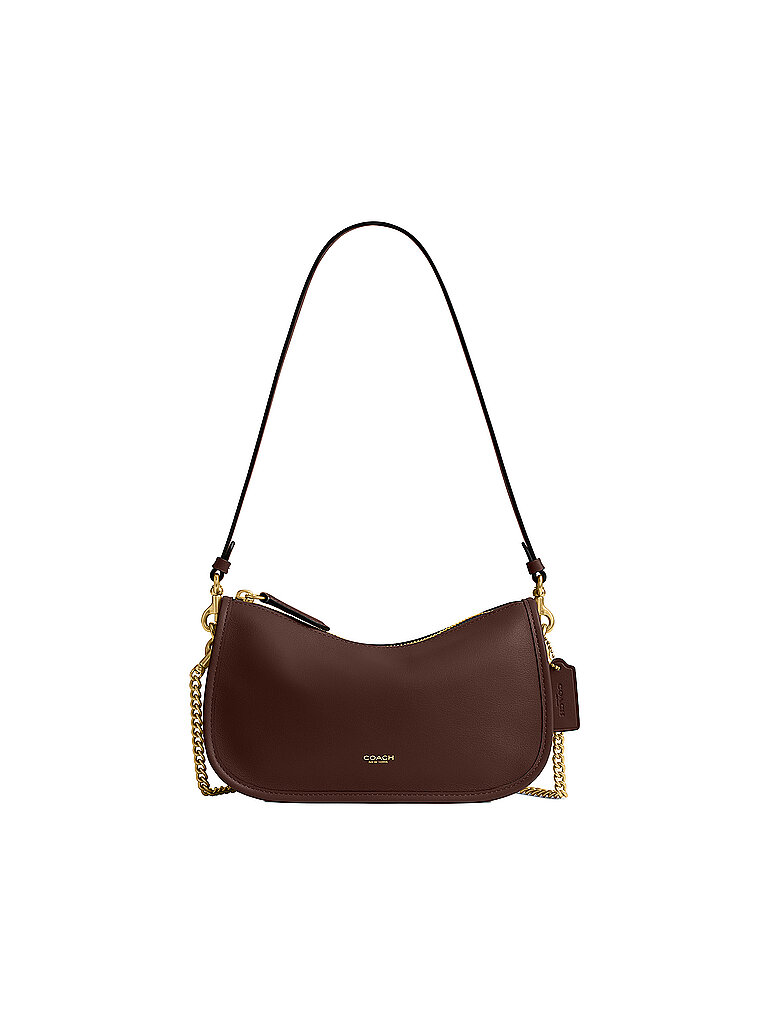Coach Bolso de piel - Mini Bag WAVERLY marrón