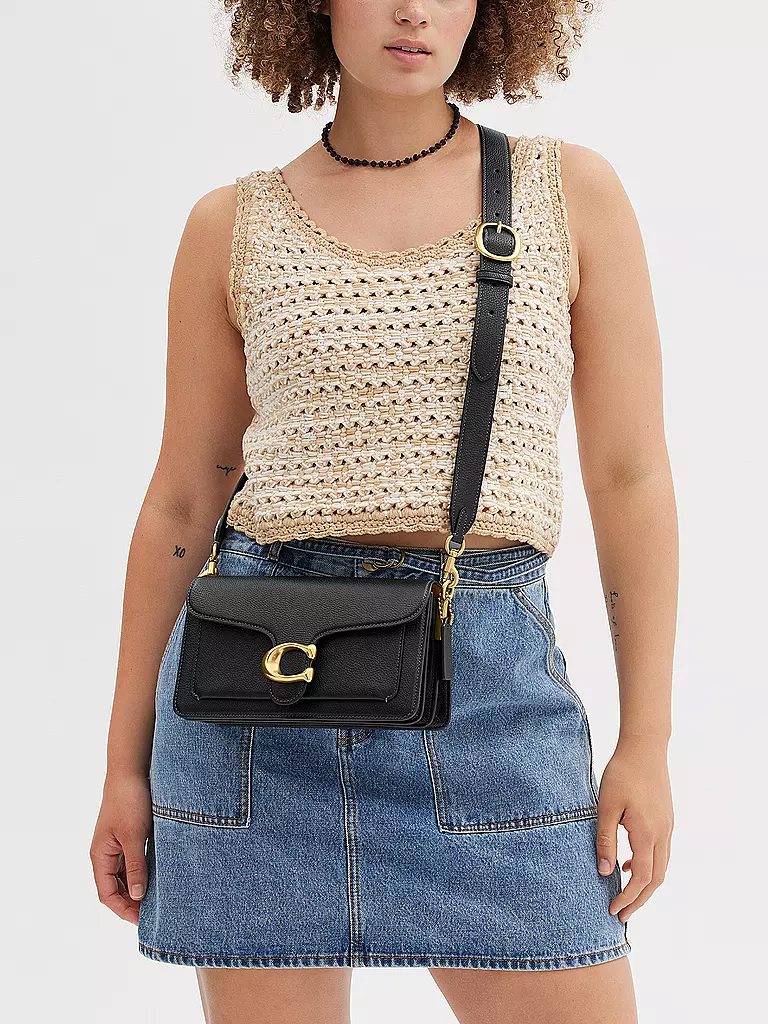 COACH | Bolso de cuero - Bolso bandolera TABBY 26 | Negro