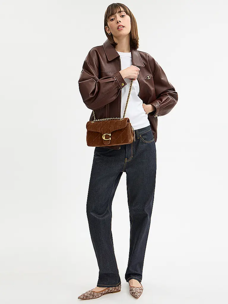 COACH | Bolso de cuero - Bolso bandolera TABBY 26 | Marrón