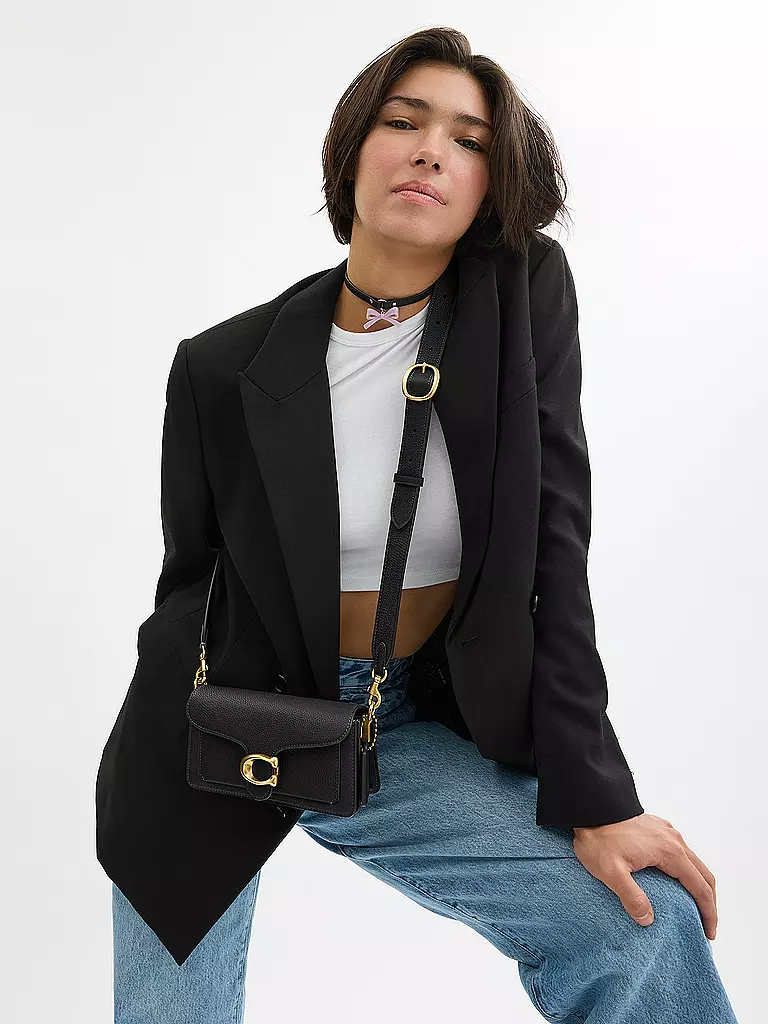 COACH | Bolso de cuero - Bolso bandolera TABBY | Negro