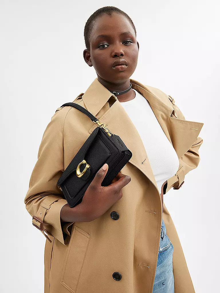 COACH | Bolso de cuero - Bolso bandolera TABBY | Negro