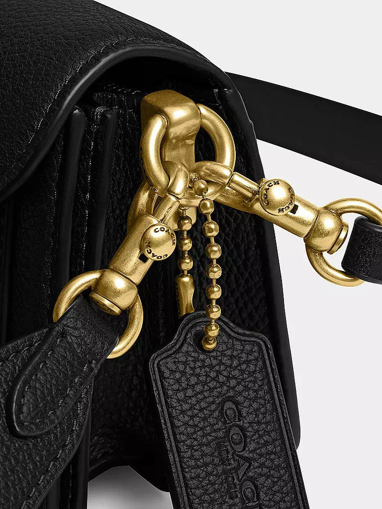 COACH | Bolso de cuero - Bolso bandolera TABBY | Negro