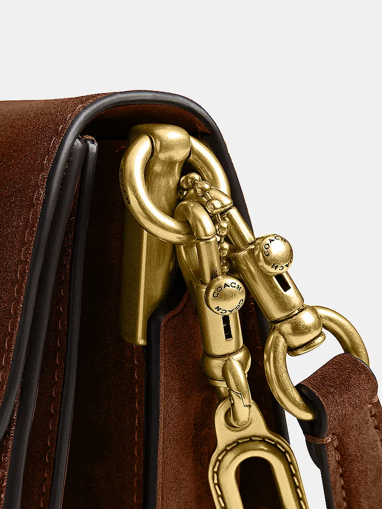 COACH | Bolso de cuero - Bolso bandolera TABBY | Marrón