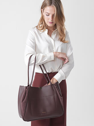 COCCINELLE | Bolso de piel - Shopper PANSY BIMATERIA