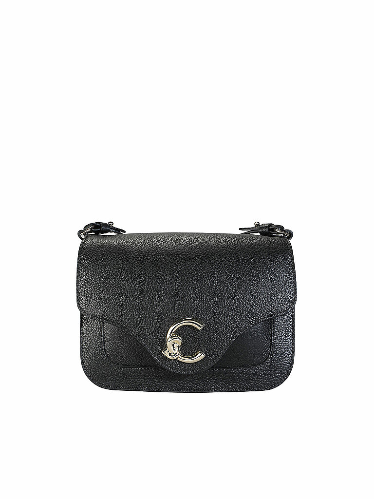 COCCINELLE Bolso de cuero - Bolso bandolera COCCINELLE C-ME negro
