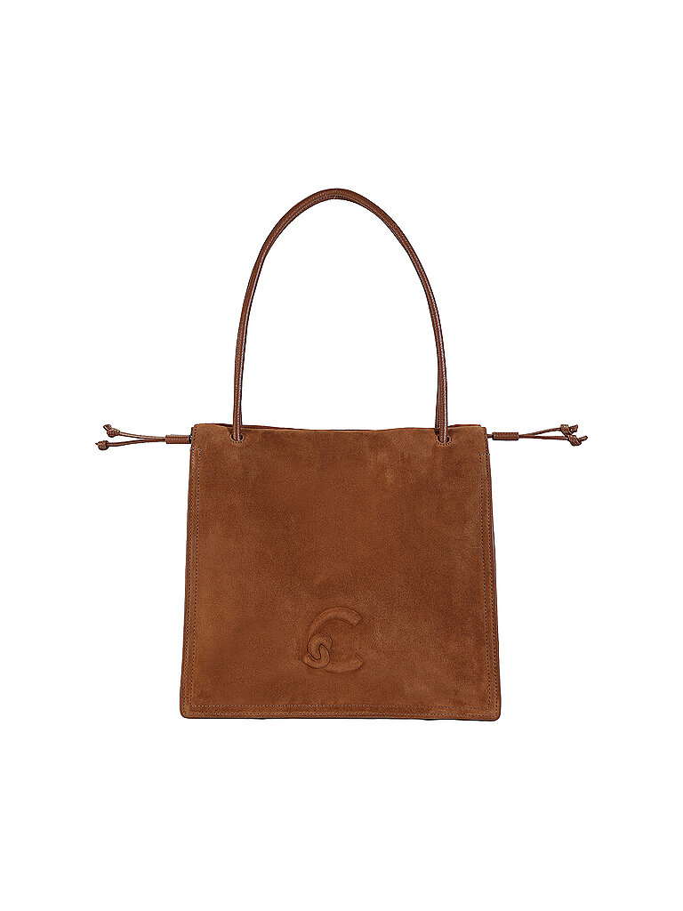 COCCINELLE Bolso de cuero - Shopper COCCINELLESULSE camel