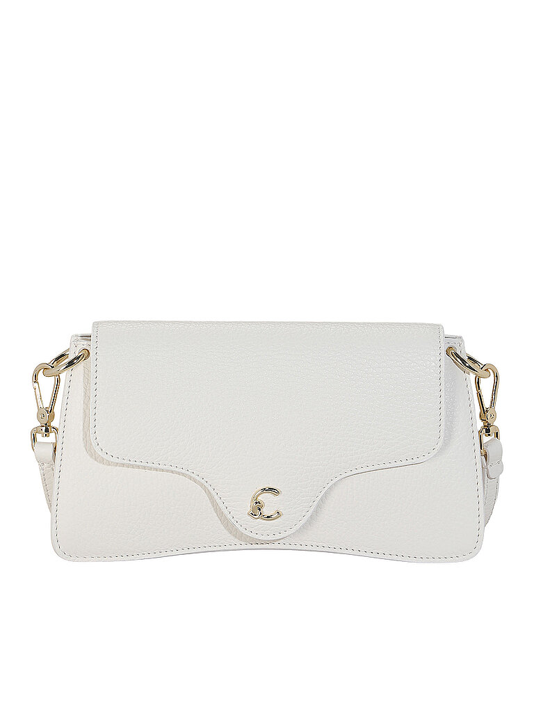 COCCINELLE Bolso de cuero - Mini Bag C-ME crema