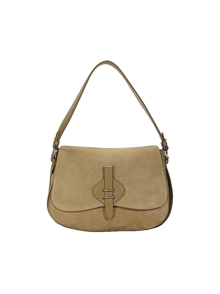 COCCINELLE Bolso de cuero - Bolso de hombro MAVERY verde