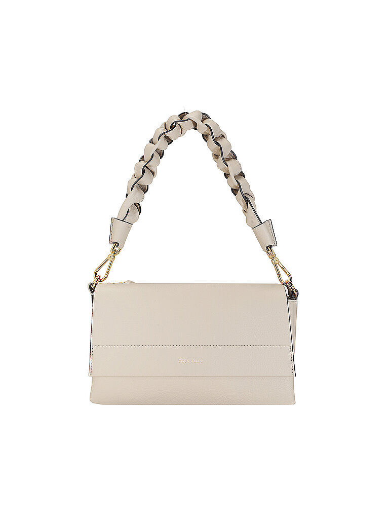 COCCINELLE Bolso de cuero - Bolso de hombro BOHEME GRANA DOUBLE beige
