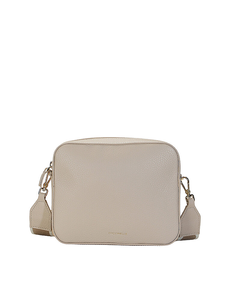 COCCINELLE Bolso de cuero - Mini Bag TEBE beige