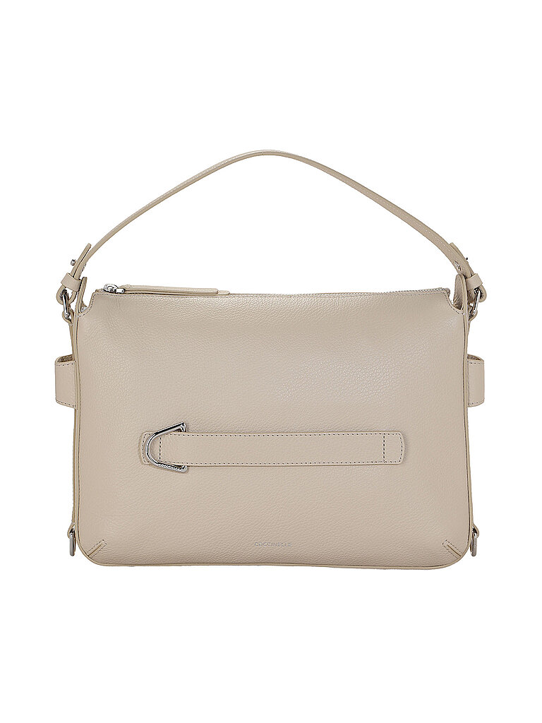 Bolso de cuero - Hobo GRETEL beige