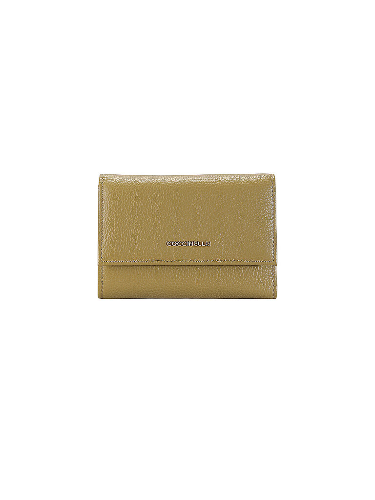 Monedero METALLIC SOFT oliva