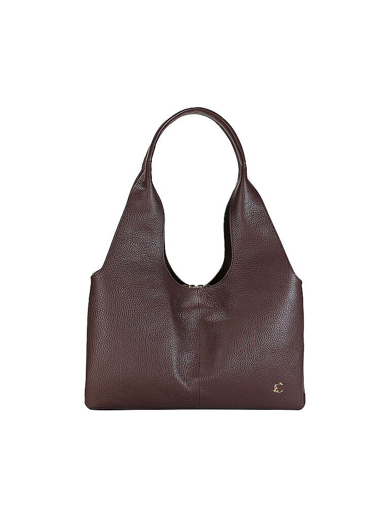 Coccinelle Bolso de piel - Shopper NELL rojo oscuro
