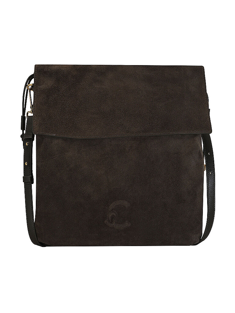 Coccinelle Bolso de piel - Hobo LYDIA verde oscuro