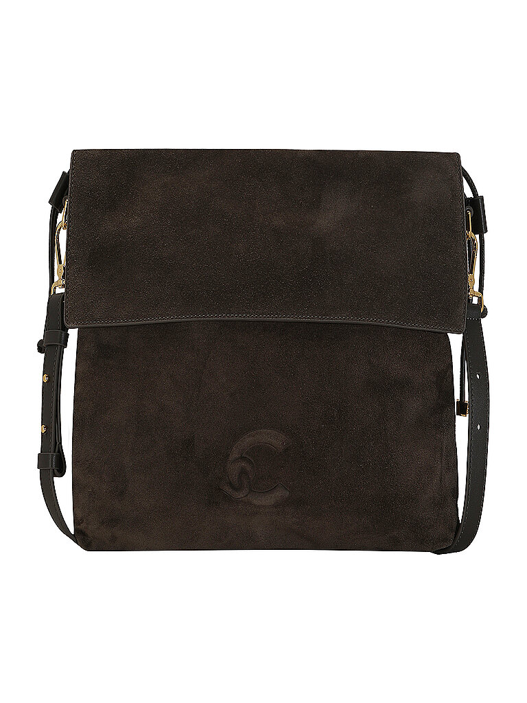 Coccinelle Bolso de piel - Hobo LYDIA verde oscuro