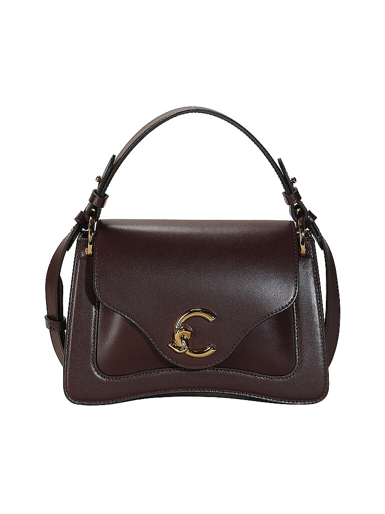 Coccinelle Bolso de piel - Bandolera C-ME CALF rojo oscuro