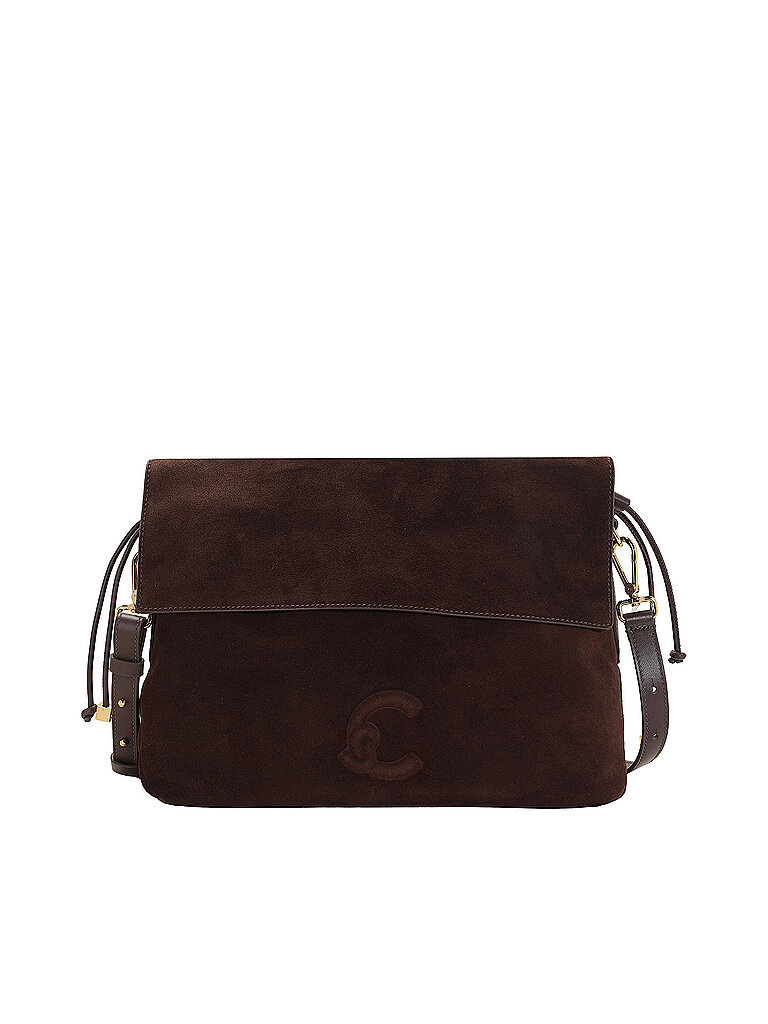 Coccinelle Bolso de piel - Hobo Bag LYDIA Small marrón