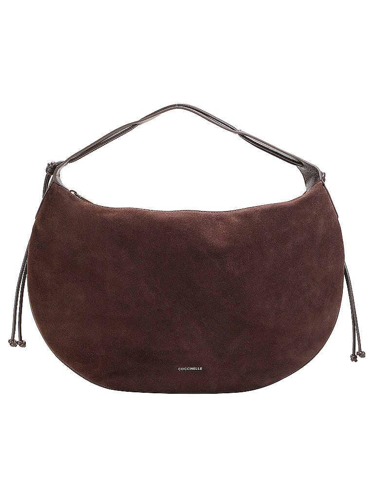 Coccinelle Bolso de piel - Hobo Bag THESS marrón