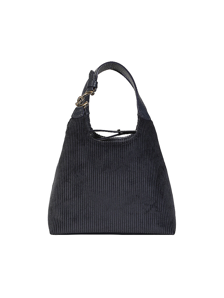 Coccinelle Bolso - Minibag C-EASY CORDUROY azul oscuro