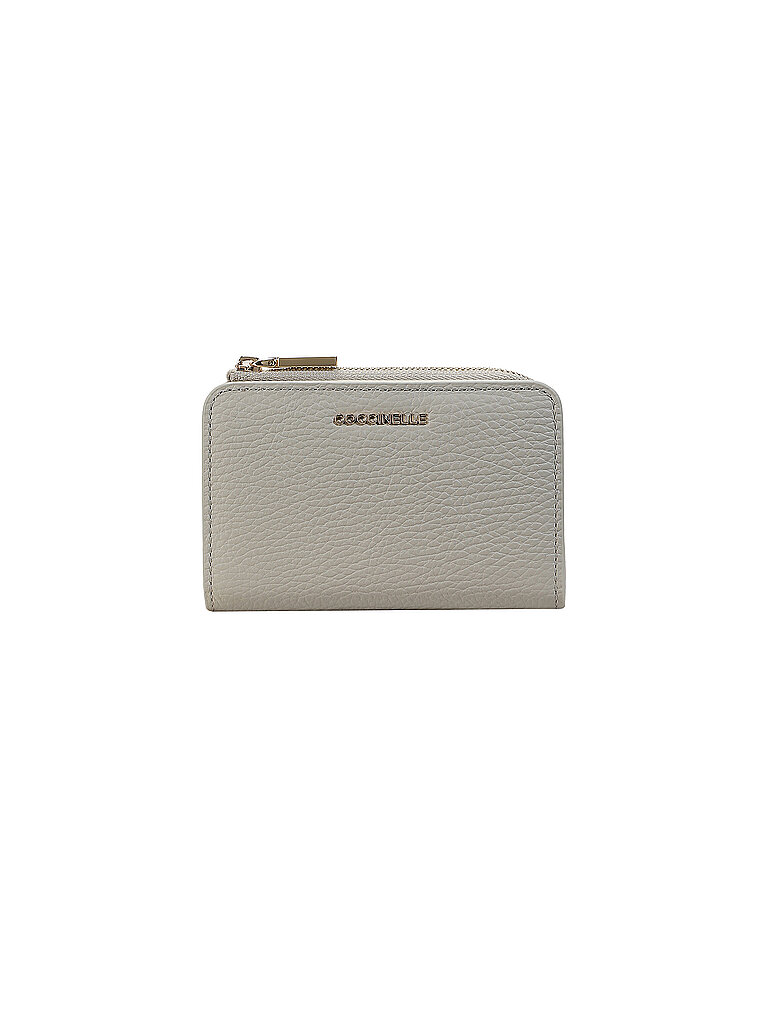 Coccinelle Monedero METALLIC SOFT crema