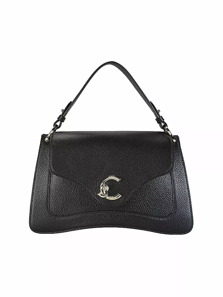 COCCINELLE | Bolso de cuero - Bolso bandolera C-ME | Negro