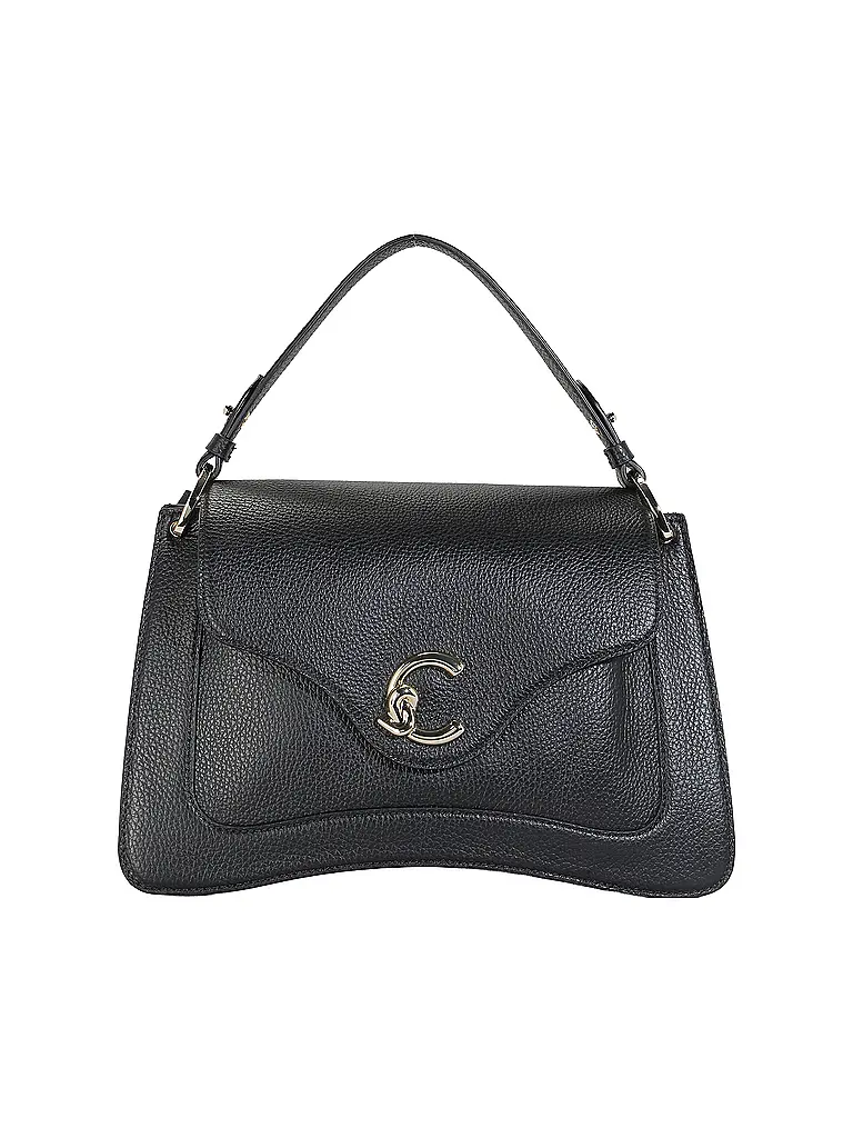 COCCINELLE | Bolso de cuero - Bolso bandolera C-ME | Negro