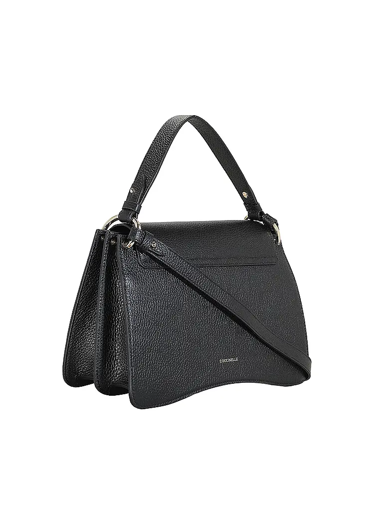 COCCINELLE | Bolso de cuero - Bolso bandolera C-ME | Negro