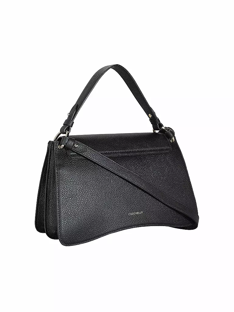 COCCINELLE | Bolso de cuero - Bolso bandolera C-ME | Negro