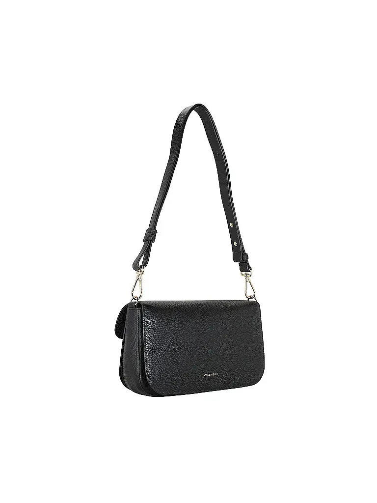 COCCINELLE | Bolso de cuero - Bolso bandolera C-ME | Negro