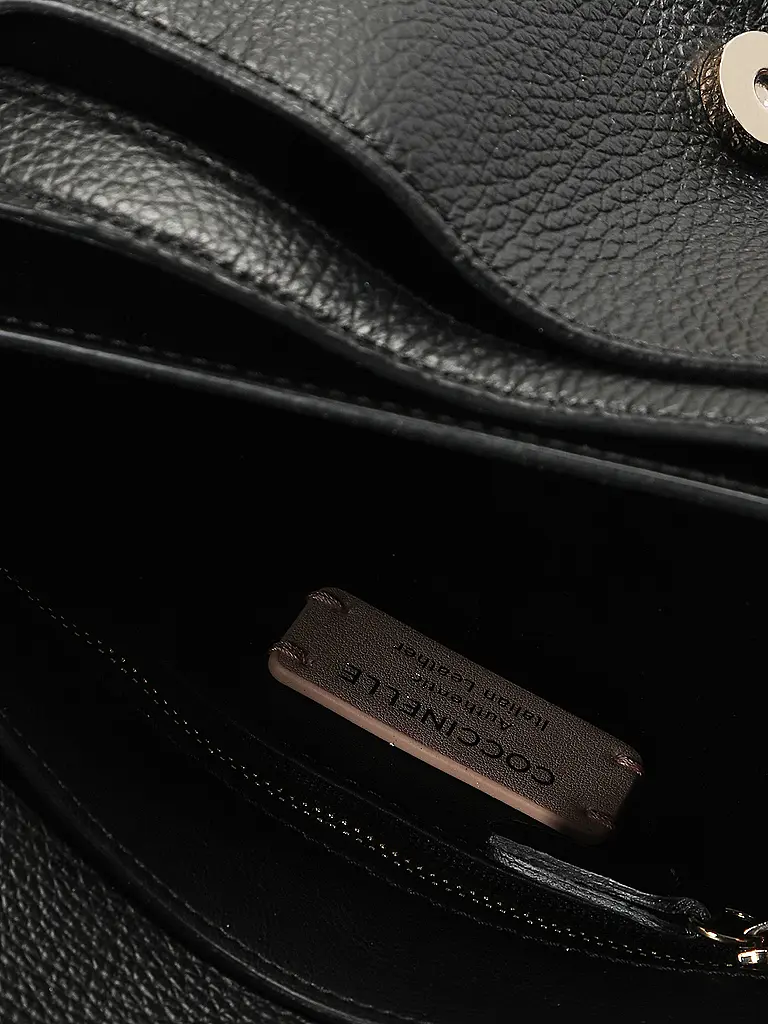 COCCINELLE | Bolso de cuero - Bolso bandolera C-ME | Negro