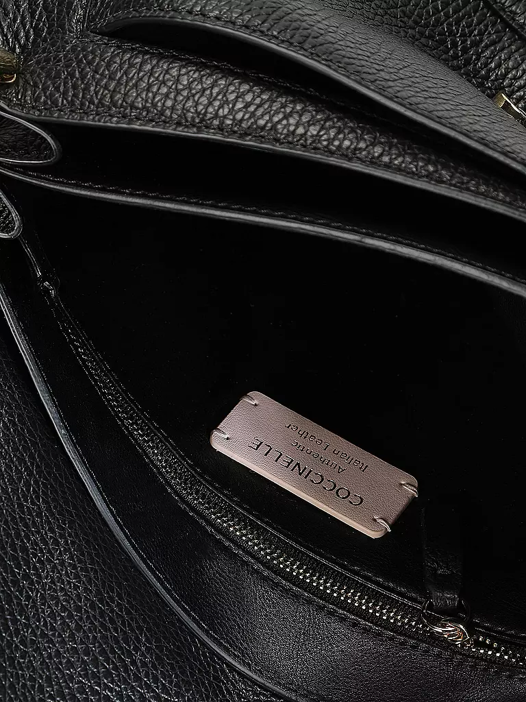 COCCINELLE | Bolso de cuero - Bolso bandolera C-ME | Negro