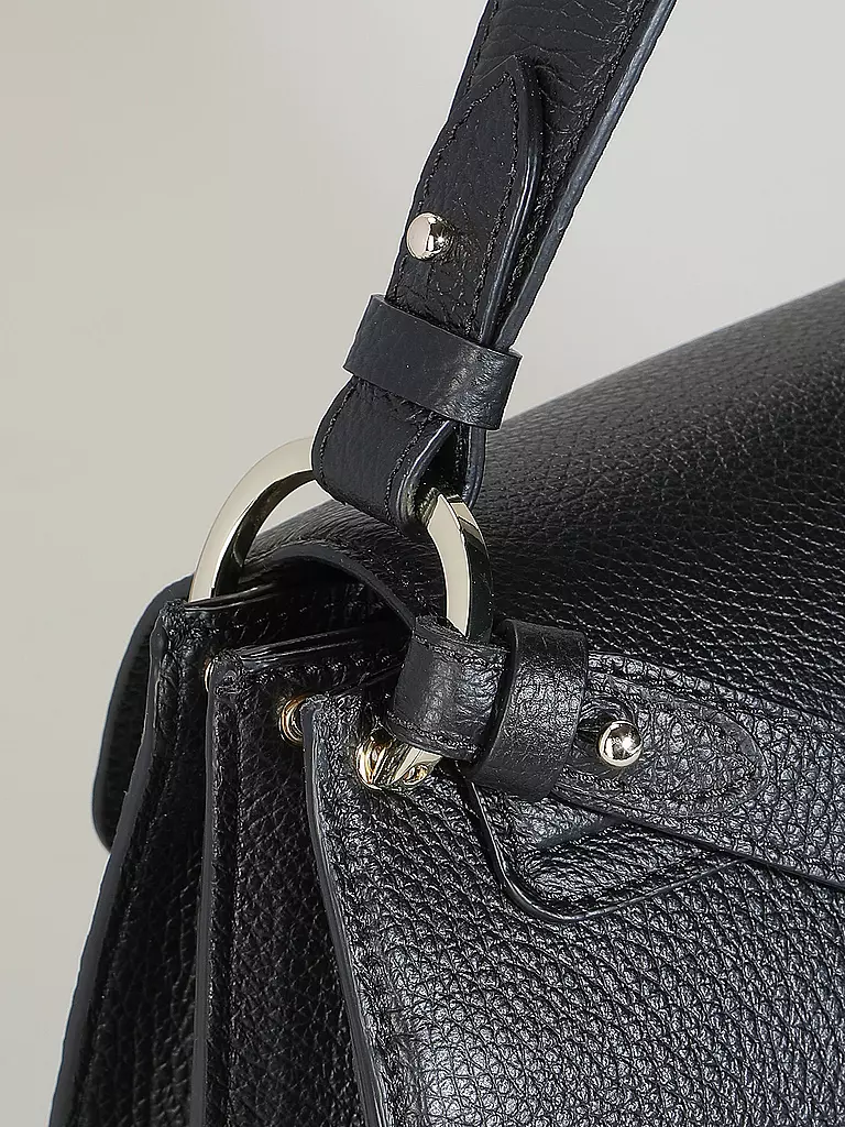 COCCINELLE | Bolso de cuero - Bolso bandolera C-ME | Negro