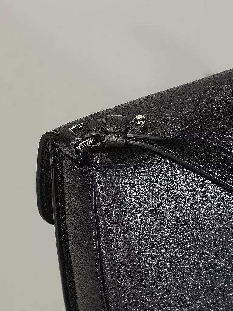 COCCINELLE | Bolso de cuero - Bolso bandolera COCCINELLE C-ME | Negro