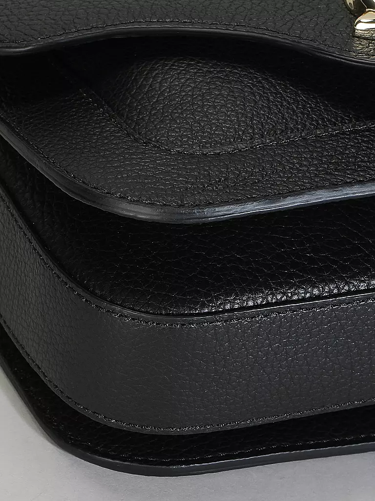 COCCINELLE | Bolso de cuero - Bolso bandolera COCCINELLE C-ME | Negro